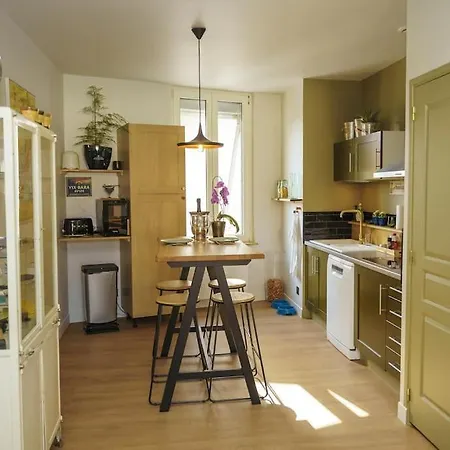 Apartment Au Ptit Bouchon - Stationnement Gratuit Dans La Rue Reims